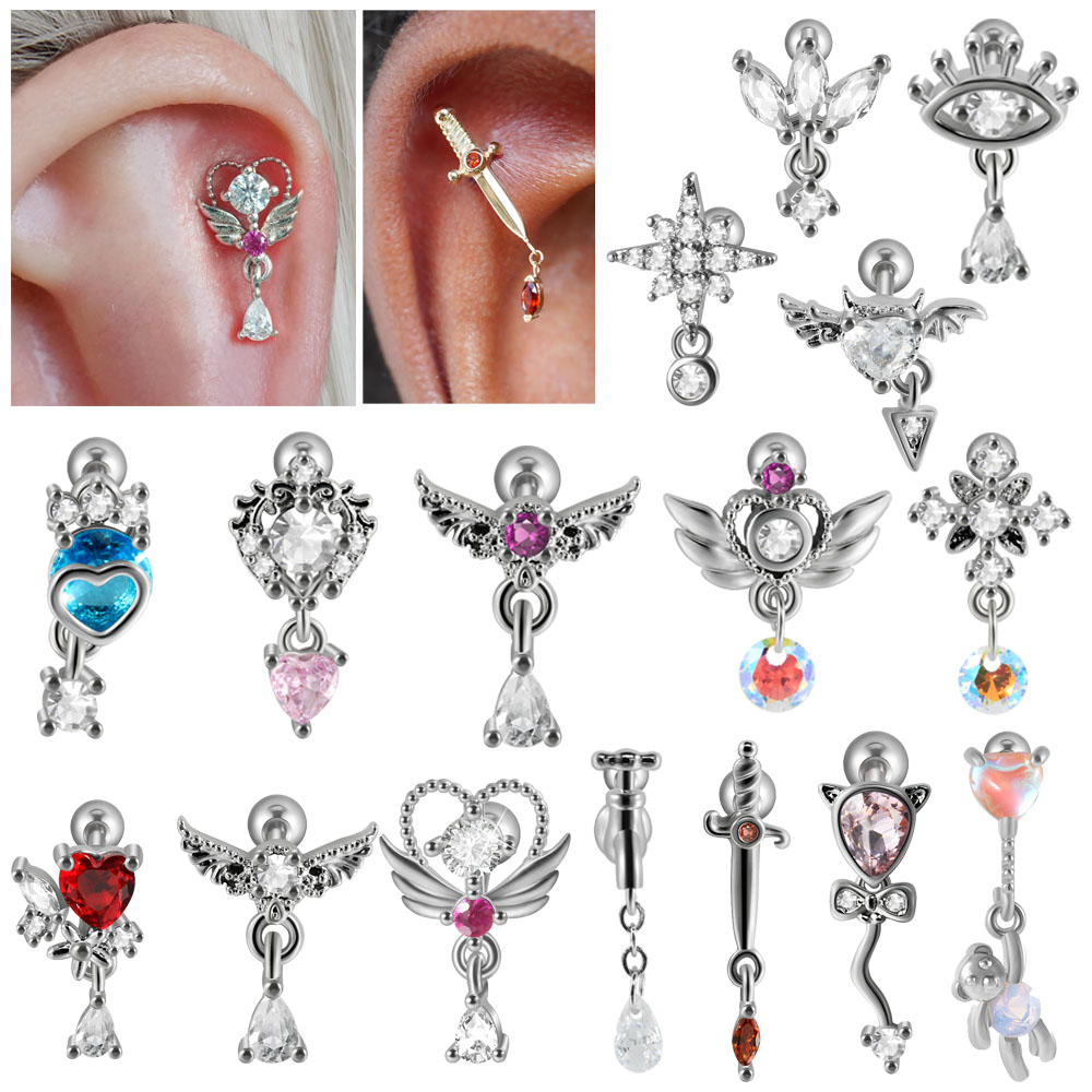 Boucles d'Oreilles en Acier In - Body Jewelry Surgical Steel avis et prix