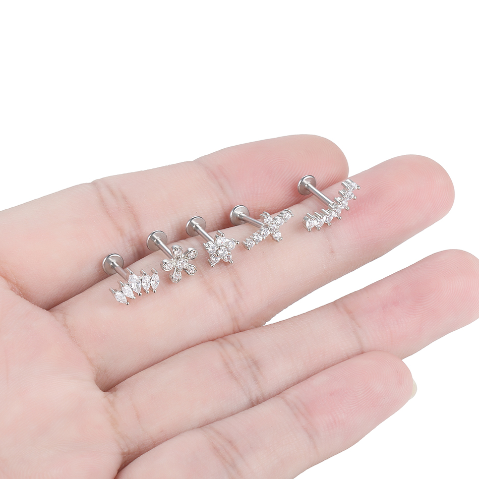 Boucle d'oreille en acier chir - Body Jewelry Surgical Steel avis et prix