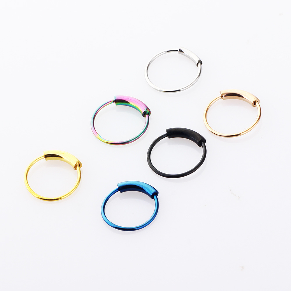 Lot de 3 anneaux continus sans - Body Jewelry Surgical Steel avis et prix